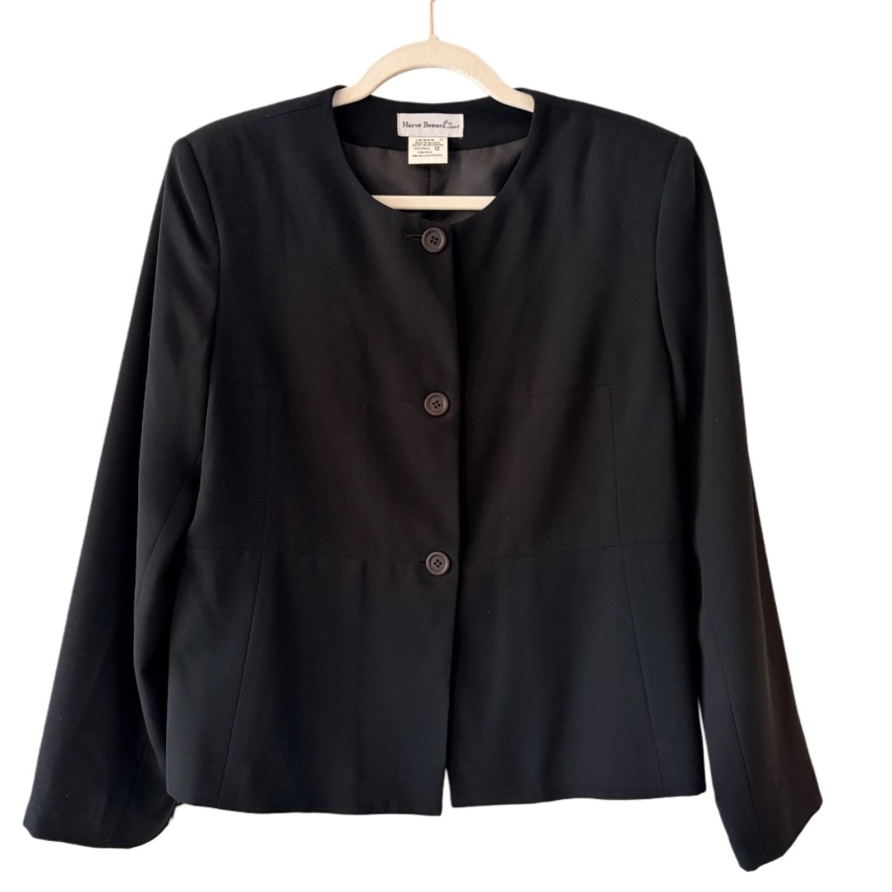 Harve benard Sport size 12 blazer black
